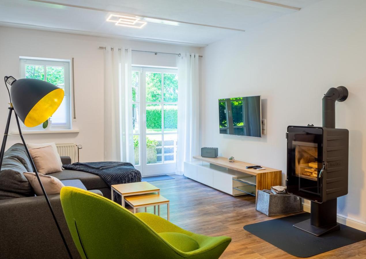 Apartment Davinci - Sauna, Kamin, Garten, E-Bikes Ольпе Екстер'єр фото